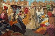 Henri Evenepoel Orange Market at Blidah France oil painting artist